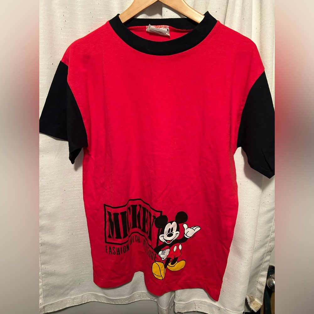 Vintage 90s Mickey Mouse Tee Shirt